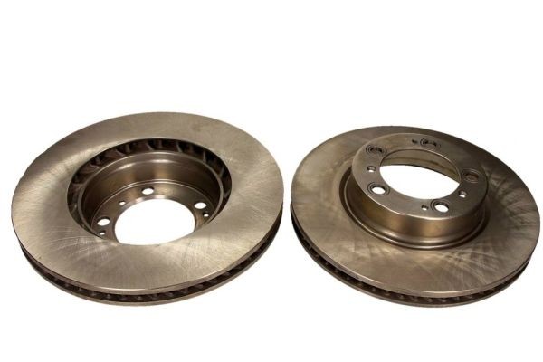 MAXGEAR 19-3518HC: Bremseskive HIGH CARBON venstre foraksel, Ø: 318mm, ventileret, hullet, Ø: 318mm