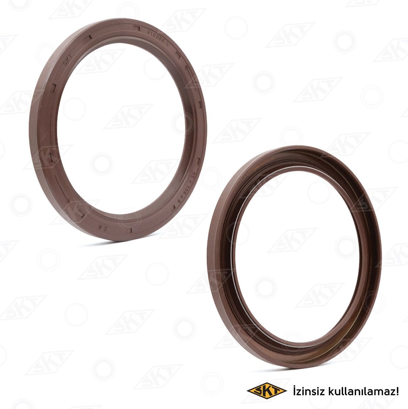 SKT 410386-V: Retentor, cambota FKM (borracha de fluorcarbono)