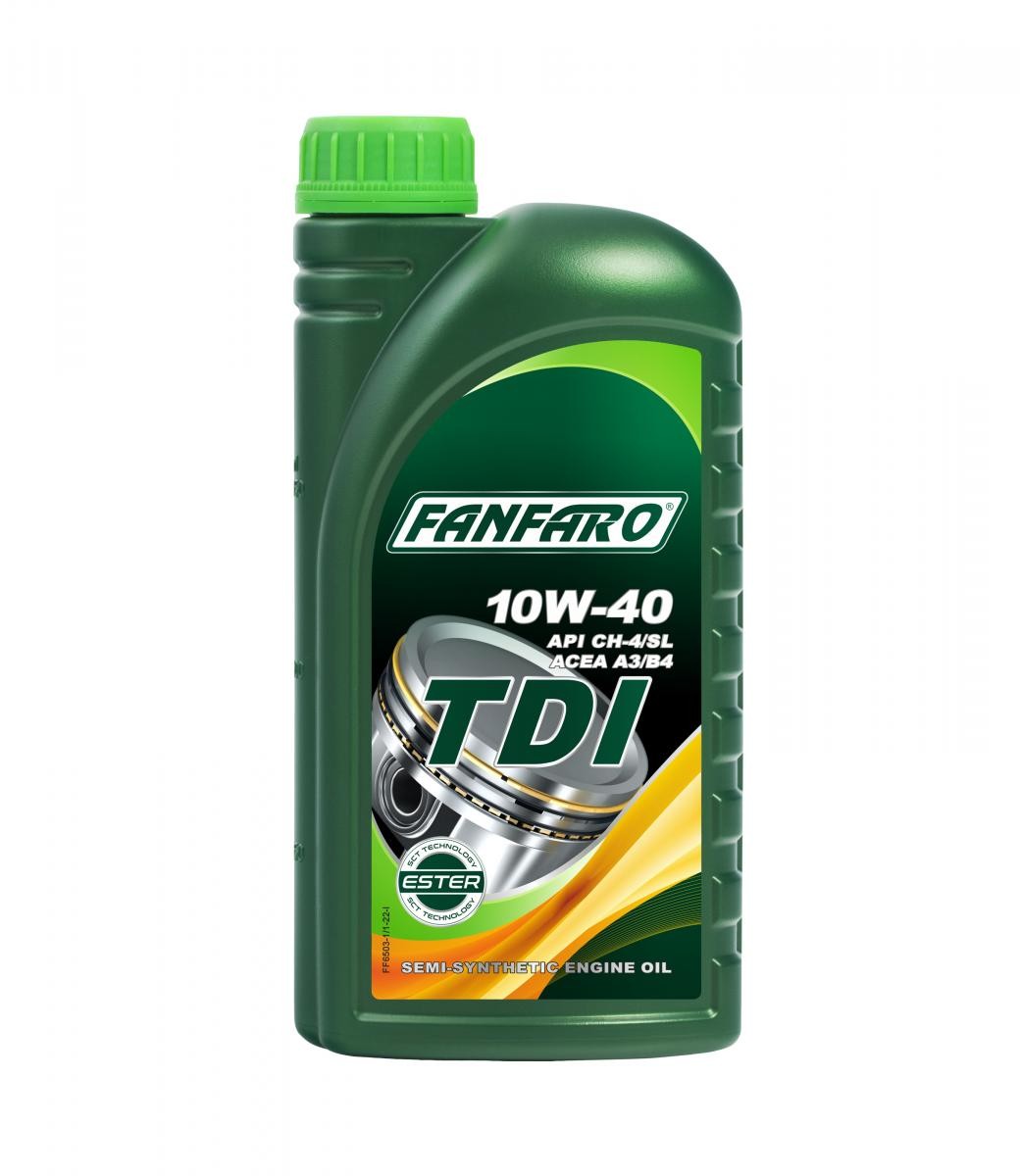 FANFARO FF6503-1: Λάδι κινητήρα 1l, 10W-40 Master Line, TDI