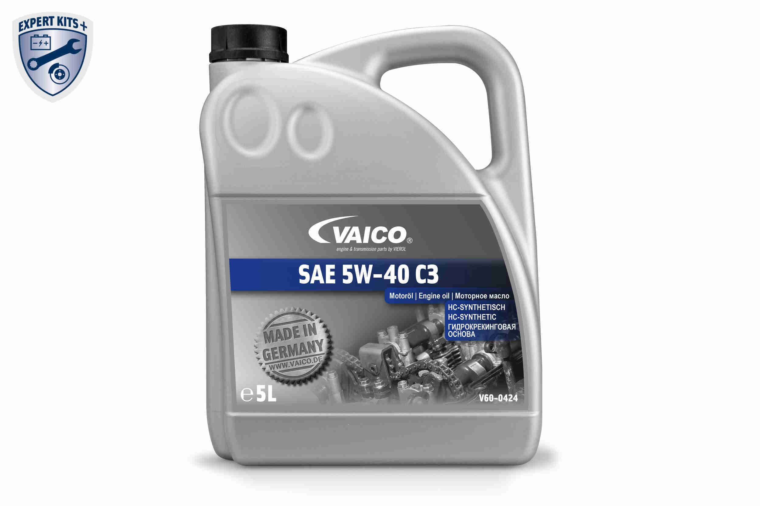 VAICO V60-0424: Huile moteur Green Mobility Parts 5I, 5W-40 C3