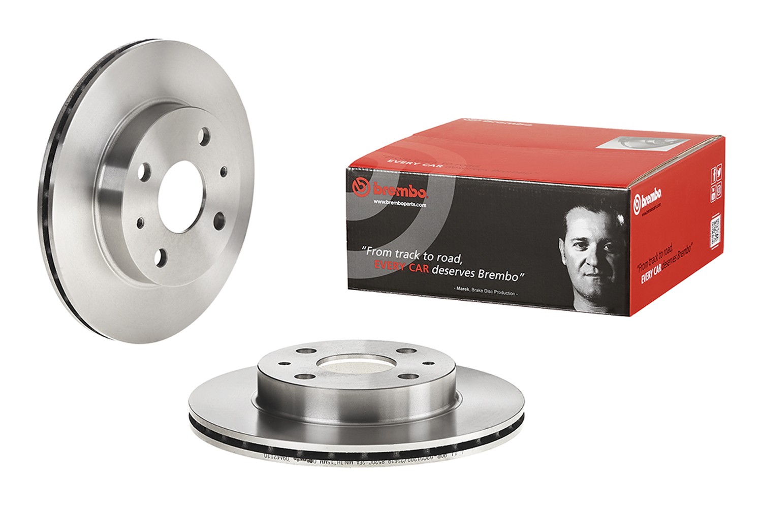 BREMBO 09.A421.10: Disco de freno PRIME LINE Ø: 234mm, ventilación interna, Ø: 234mm Prime