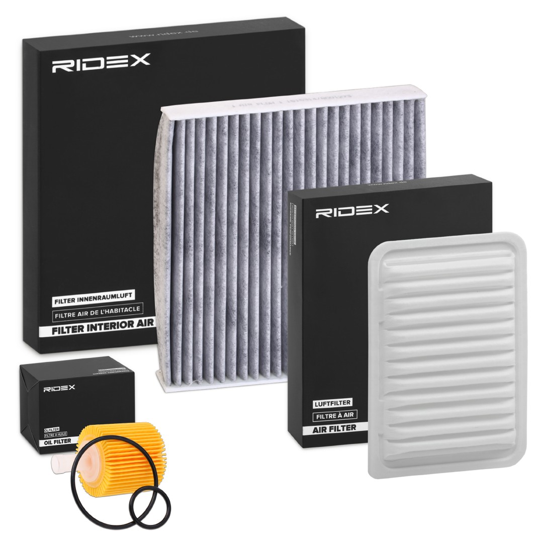 RIDEX 4055F20272: Комплект филтри