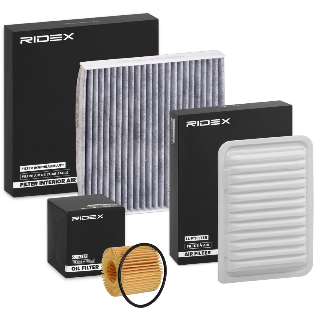 RIDEX 4055F20425: Комплект филтри