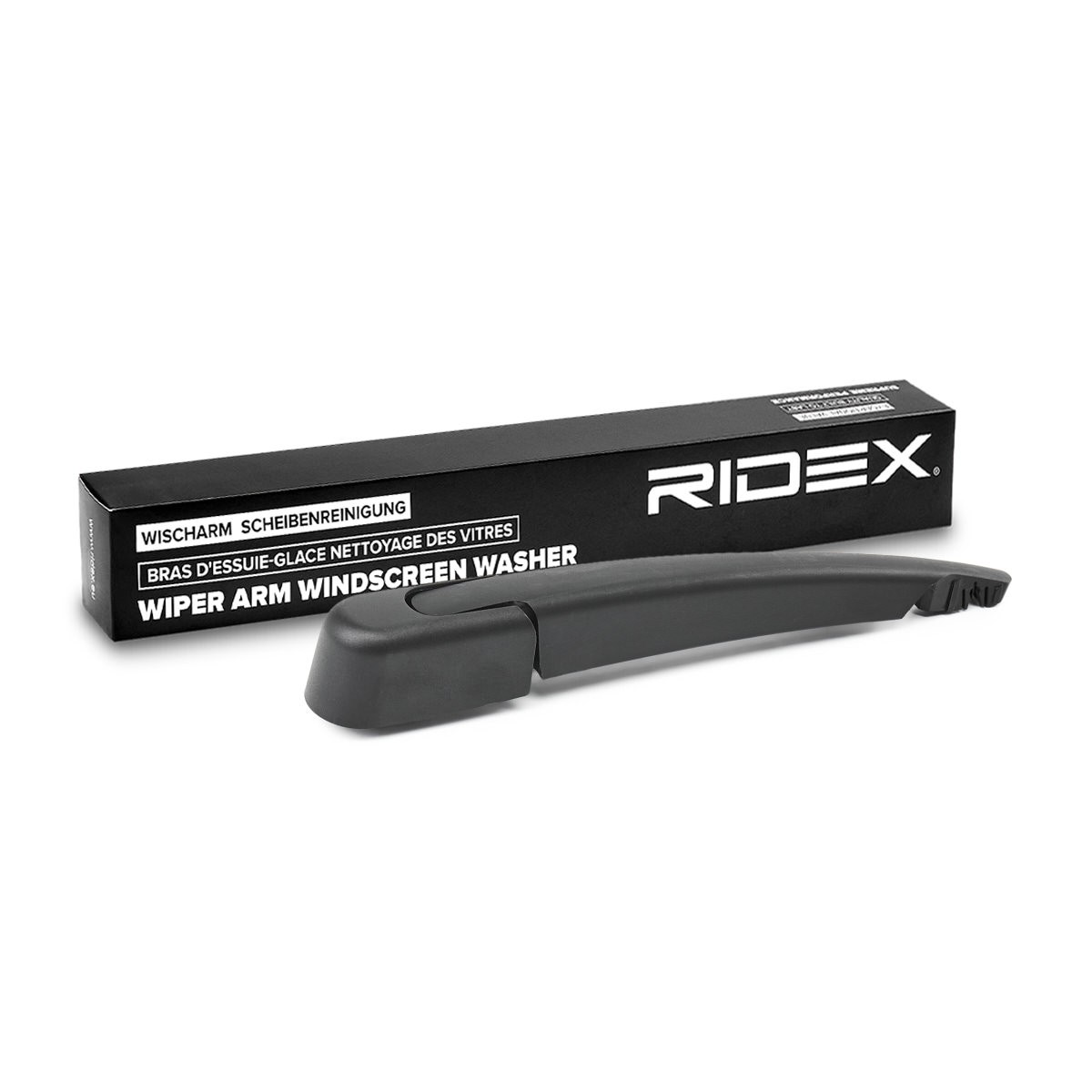 RIDEX 301W0289: Bras d'essuie-glace arrière, avec cache