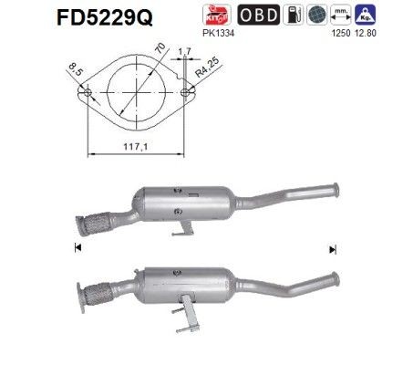 AS FD5229Q: Tahmafilter