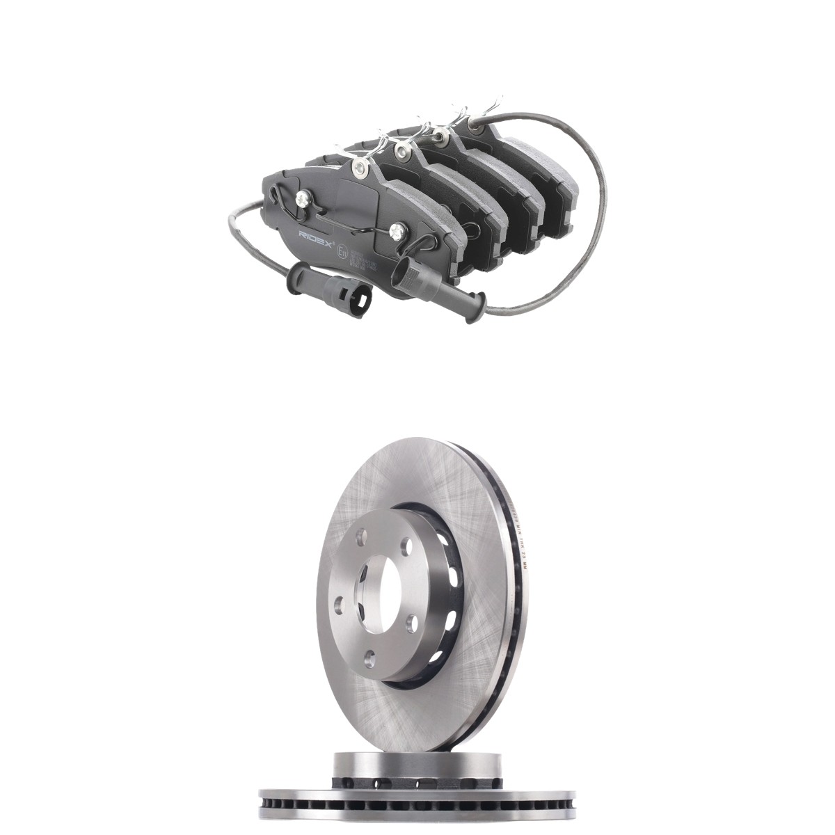 RIDEX 3405B2733: Bromssats, skivbroms framaxel, Ø: 276mm, ventilerad invändigt