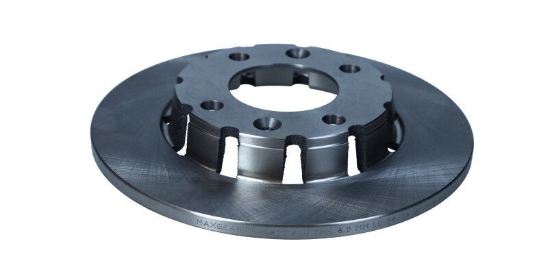 MAXGEAR 19-4877: Brzdový kotúč Ø: 249mm, plný, Ø: 249mm, bez náboja kolesa, bez ložiska kolesa, bez skrutiek upevnujucich koleso
