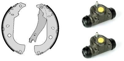 BREMBO H 23 022: Juego de zapatas de frenos STANDARD KIT