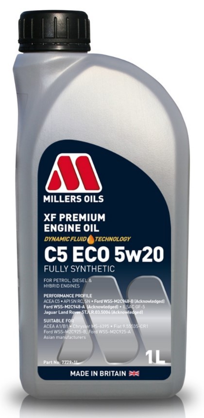MILLERS OILS 7779-1: Olio motore 1l, 5W-20 XF Premium, C5 ECO