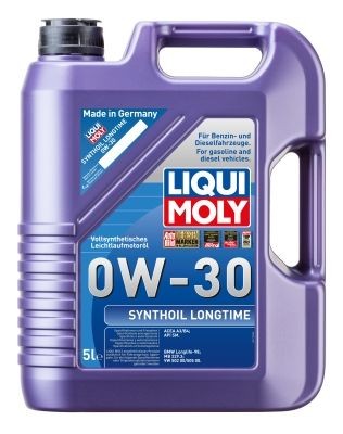 LIQUI MOLY 1172: Olio motore 5l, 0W-30 Synthoil, Longtime