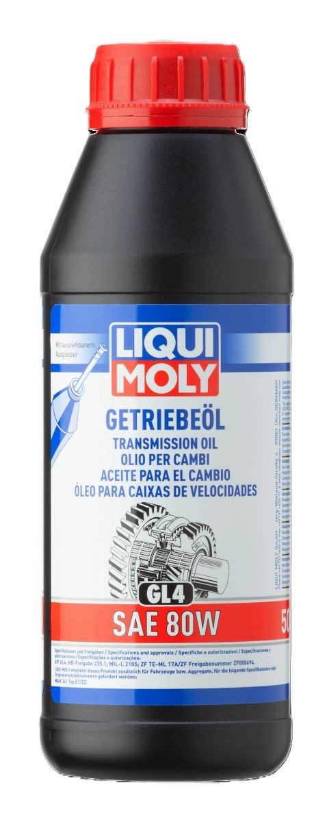 LIQUI MOLY 1401: Versnellingsbakolie GL4
