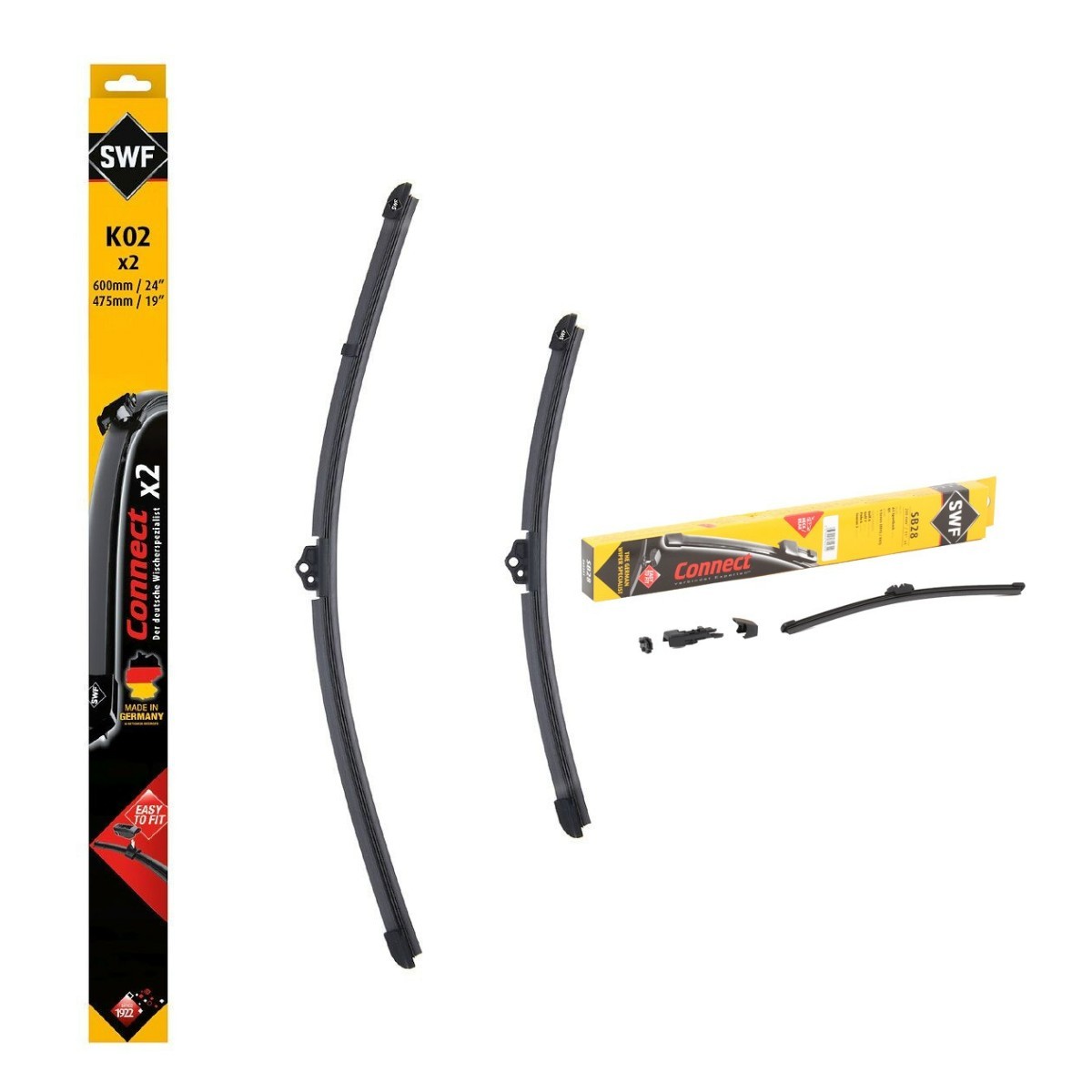 SWF SWF298N0009: Essuie-glace 600, 280mm CONNECT