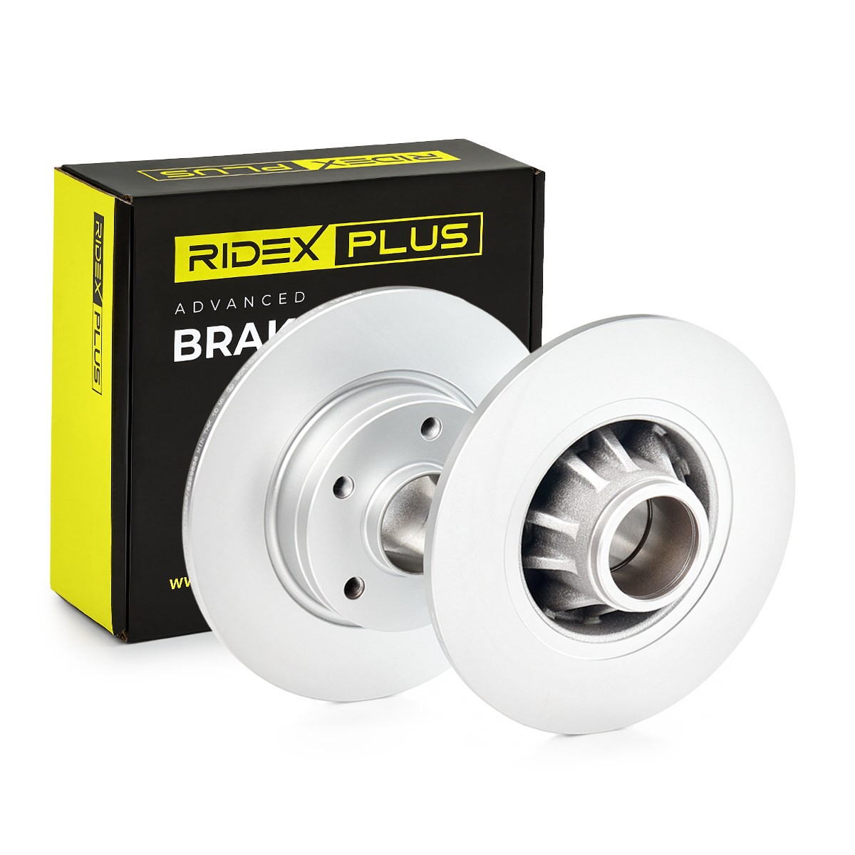 RIDEX PLUS 82B0394P: Brzdový kotúč Ø: 280mm, plný, Ø: 280mm, bez súpravy ložísk kolesa, nie pre ABS - snimaci kruzok