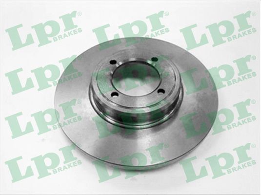 LPR P1051P: Brzdový kotúč Ø: 273mm, plný, Ø: 273mm