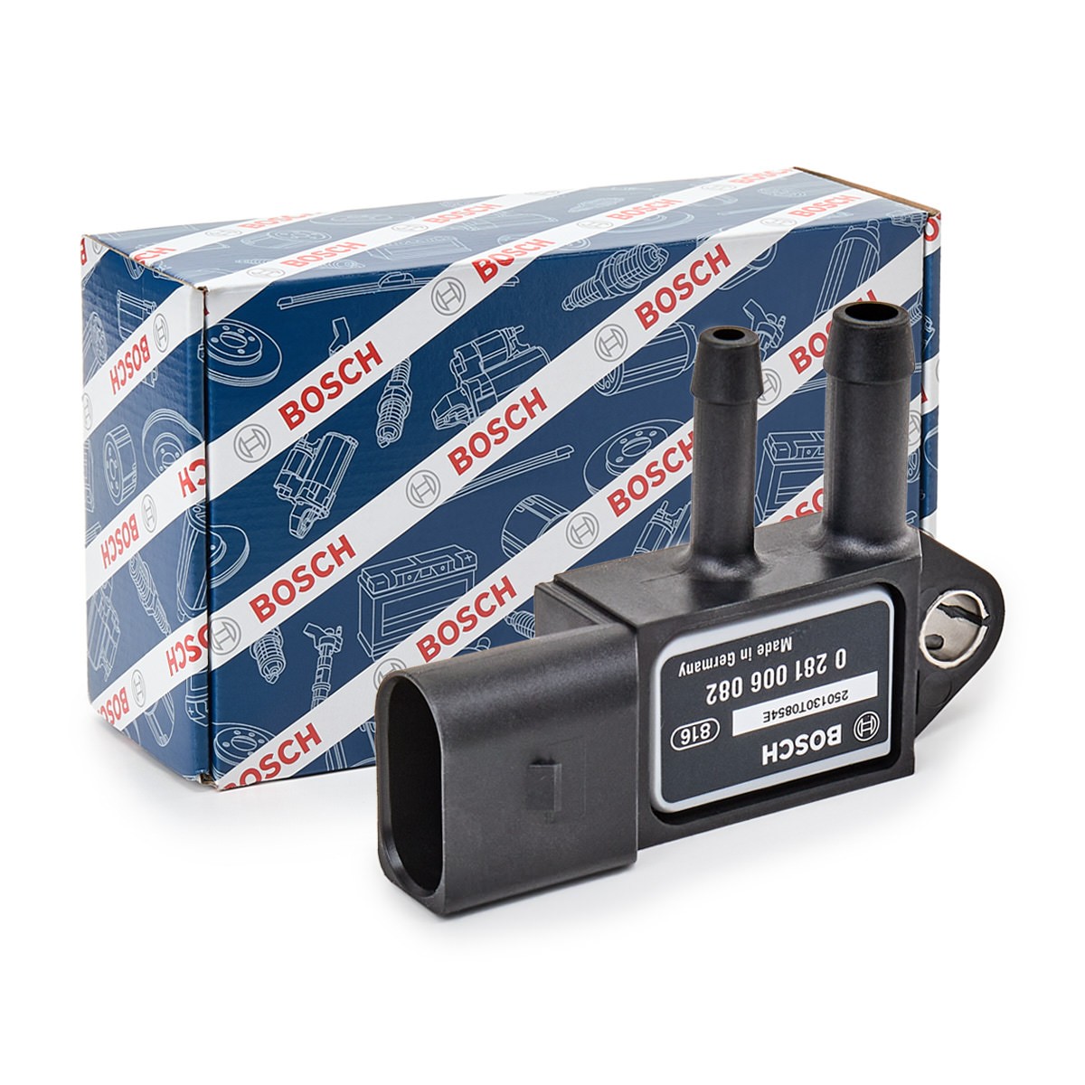 BOSCH 0 281 006 082: Capteur, pression des gaz échappement