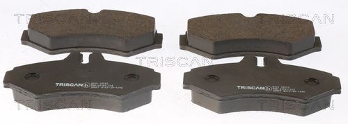 TRISCAN 8120 29166: Bromsskiva Ø: 276mm, ventilerad invändigt, Ø: 276mm