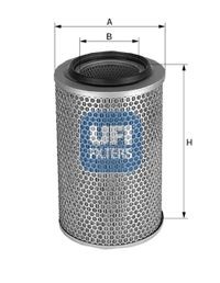 UFI 27.973.00: Въздушен филтър