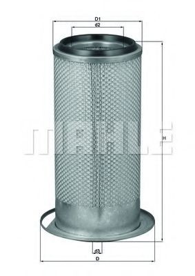 KNECHT LX 769: Vzduchový filtr