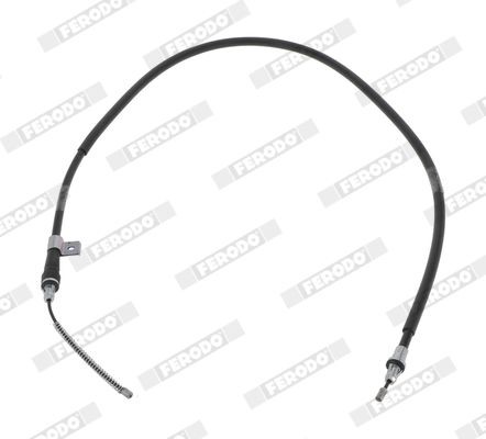 FERODO DDF872-1: Disco de freno Ø: 262mm, macizo, con tornillos