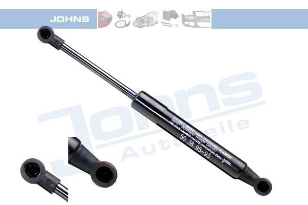 JOHNS 50 38 95-93: Газов амортисьор, багажно / товарно пространство двустранен, 256mm