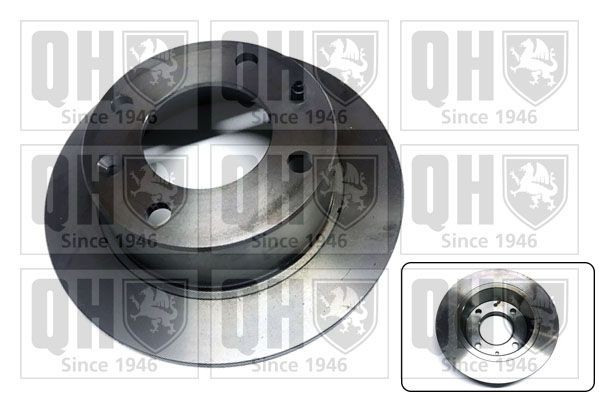 QUINTON HAZELL BDC3216: Bromsskiva Ø: 224mm, full, Ø: 224mm