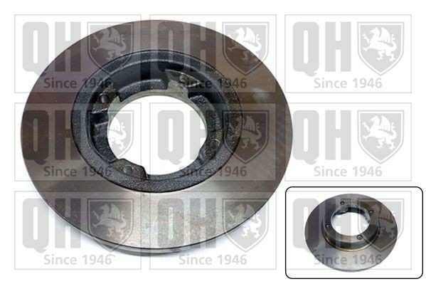 QUINTON HAZELL BDC3268: Disco de freno Ø: 213mm, macizo, Ø: 213mm
