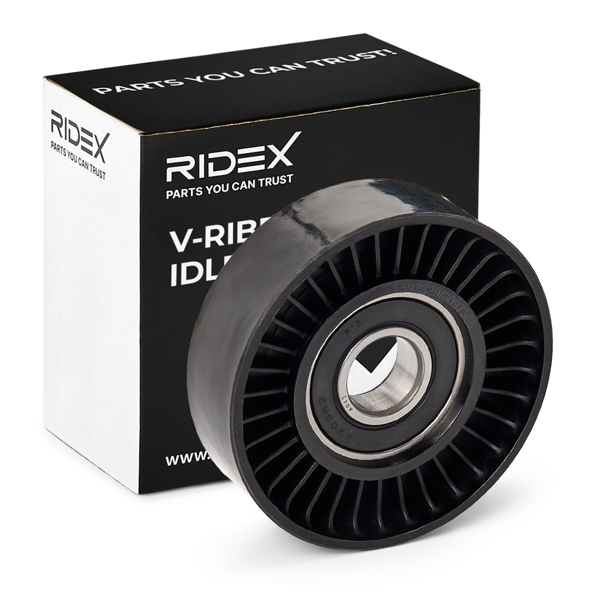 RIDEX 312D0062: Galet enrouleur de courroie d'accessoire Ø: 76mm