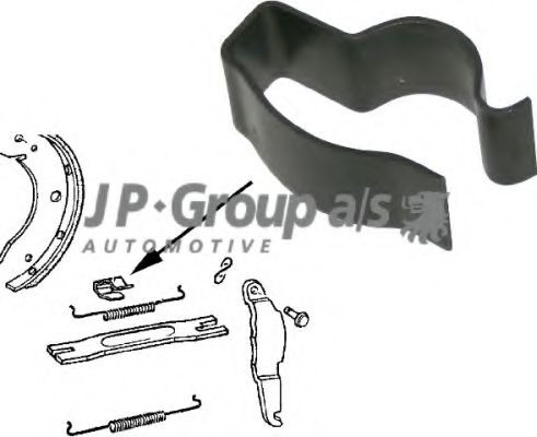 JP GROUP 8170350106: Holder, bremseslange