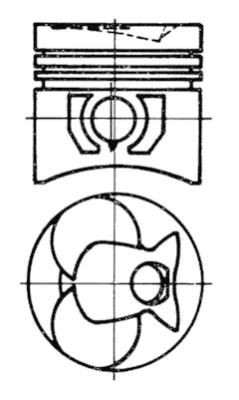 KOLBENSCHMIDT 93444630: Stūmoklis