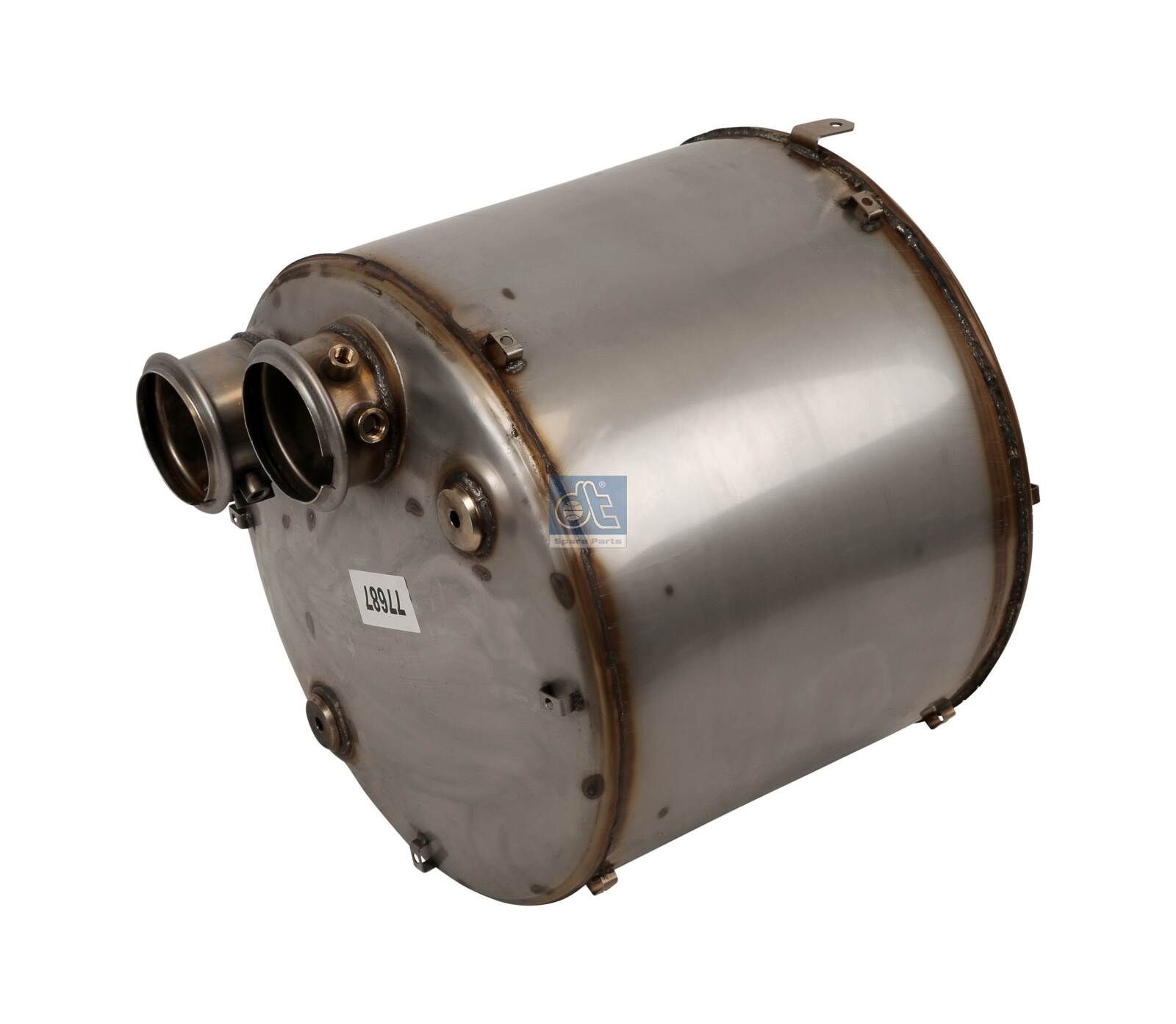 DT Spare Parts 5.11136: Stredni- / zadni tlumic vyfuku