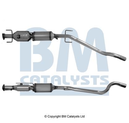 BM CATALYSTS BM11076HP: Tahmafilter Non-approved