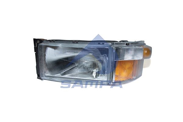 SAMPA 042.056: Projecteur principal gauche, sans ampoule, avec signe d'homologation CEE