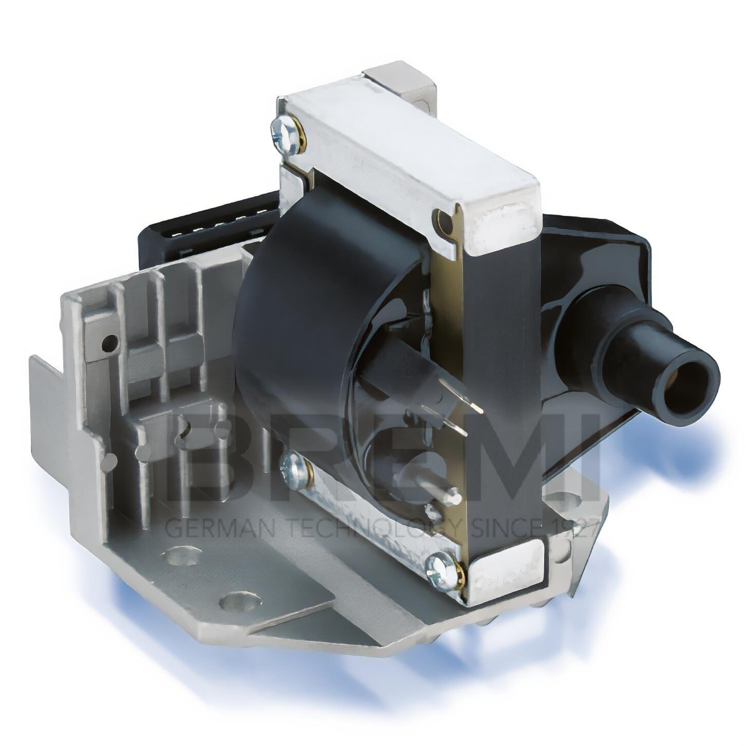 BREMI 11718: Bobina de encendido 12V, con soporte, 3polos, con unidad de control