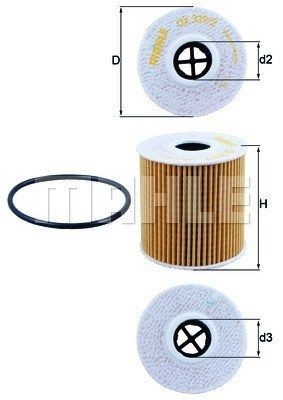 MAGNETI MARELLI 154068324060: Filtre à huile