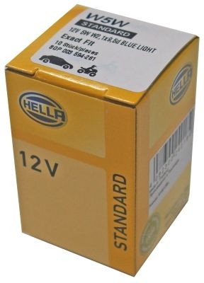 HELLA 8GP 003 594-261: Bec, semnalizator 12V, W5W