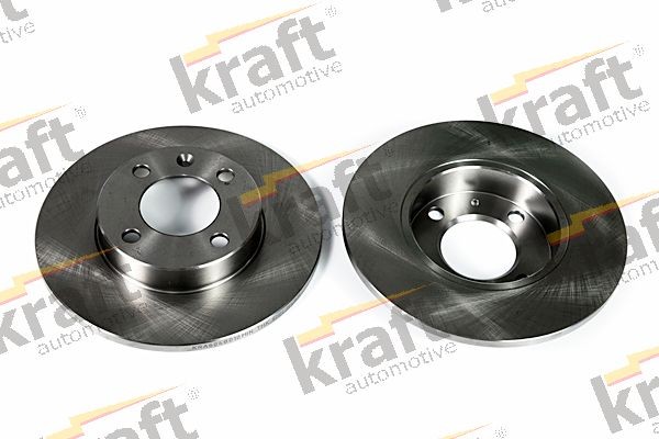KRAFT 6040010: Bromsskiva Ø: 239mm, full, Ø: 239mm