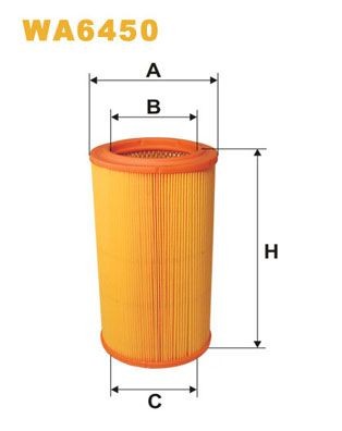 WIX FILTERS WA6450: Ilmansuodatin