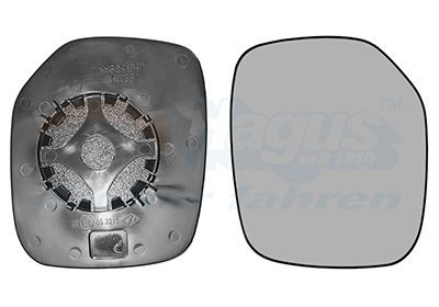 VAN WEZEL 0903832: Sticla oglinda, oglinda retrovizoare exterioara * HAGUS * dreapta