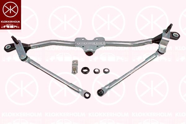 KLOKKERHOLM 75153280: Ruitenwissermechaniek Voor