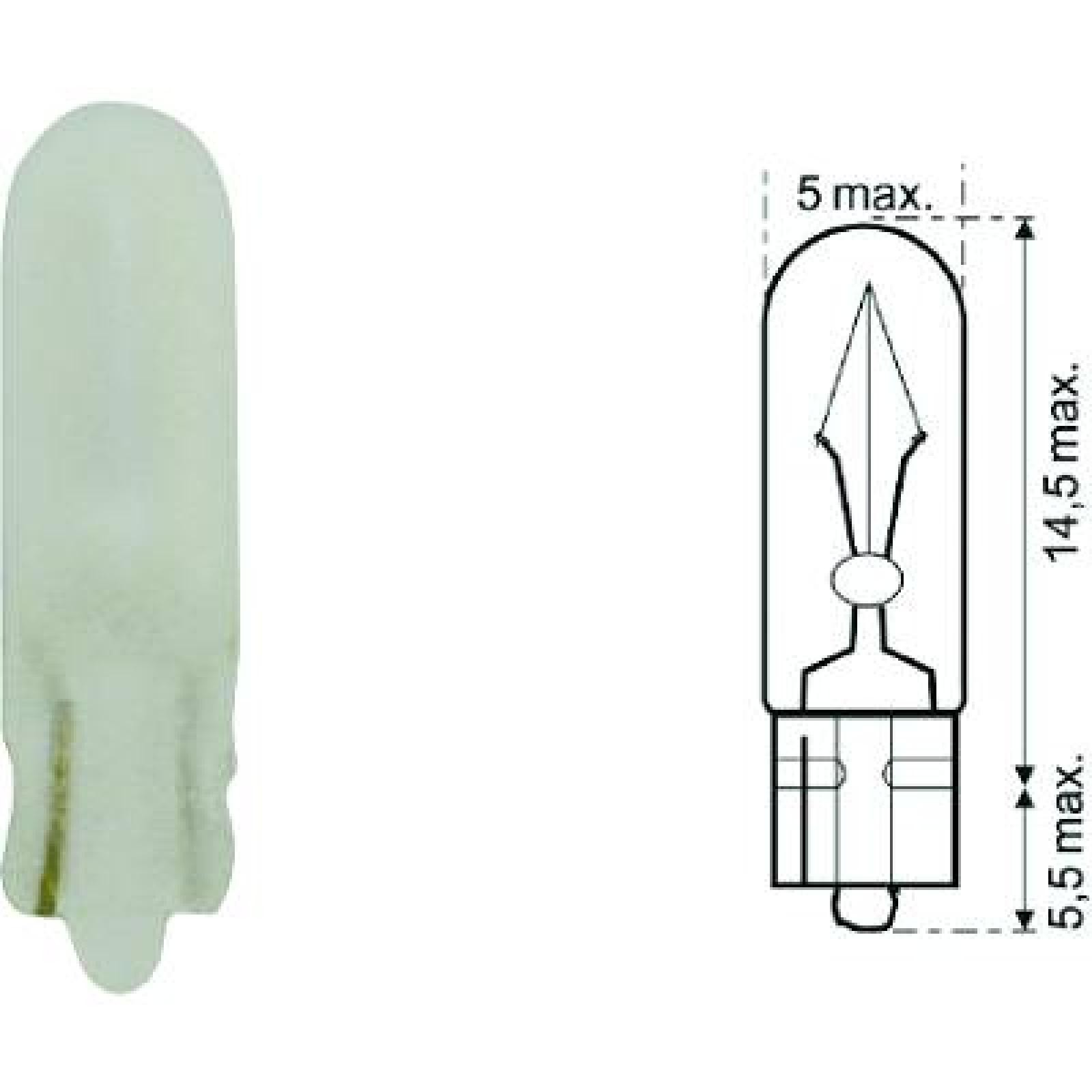 DIEDERICHS Frosted LID10086 Glühlampe, Instrumentenbeleuchtung