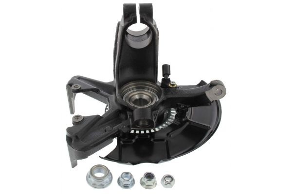 MAPCO 107756/4 Achsschenkel Vorderachse rechts, mit Radnabe, mit Radlager, mit Sensor, Raddrehzahl