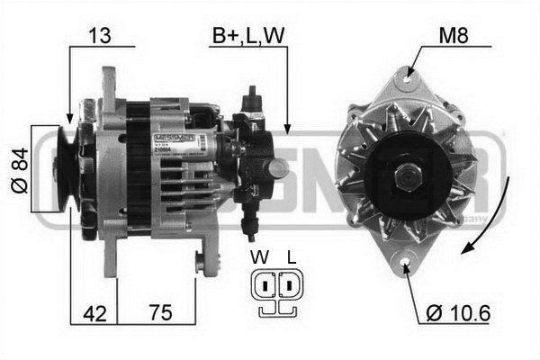 MESSMER 210064A: Laturi 70A