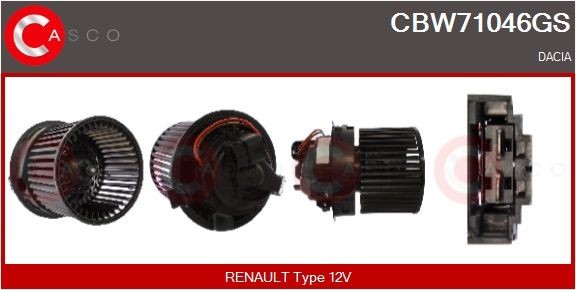 CASCO CBW71046GS Innenraumgebläse Genuine 12V