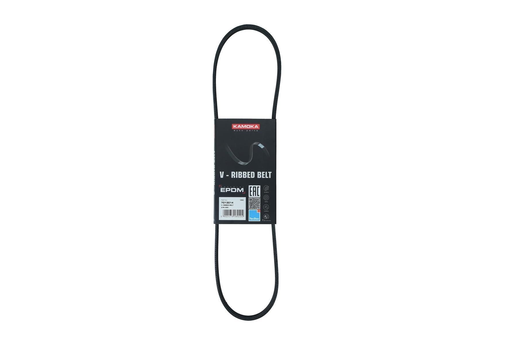 KAMOKA 7013014: Cinghia servizi 850mm, N° di nervature: 3