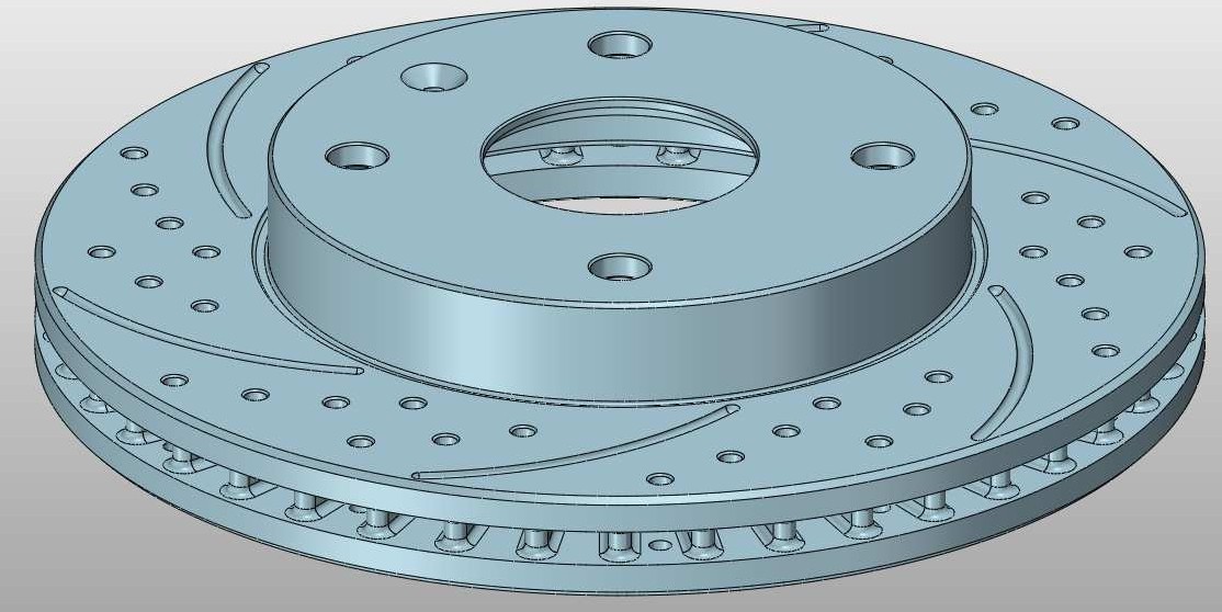 MIKODA 2714S: Disc de frână Ř: 256mm, cu fante/perforat, Ř: 256mm GT