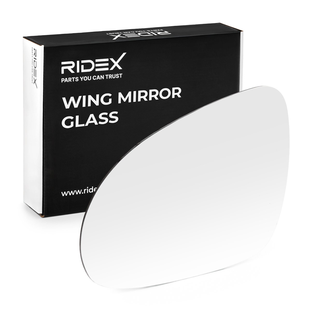 RIDEX 1914M0046: Spiegelglas, buitenspiegel Links