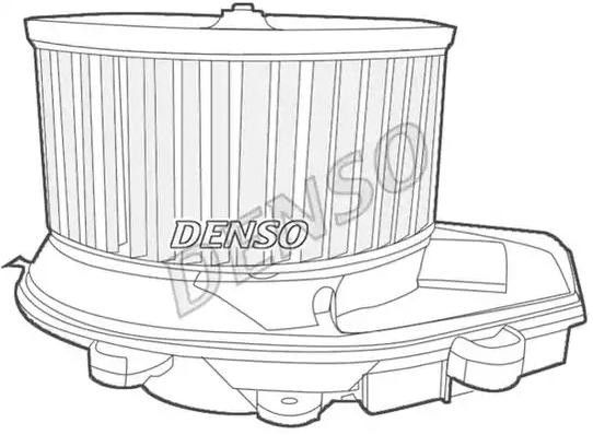 DENSO DEA02002 Innenraumgebläse 12V, mit Widerstand