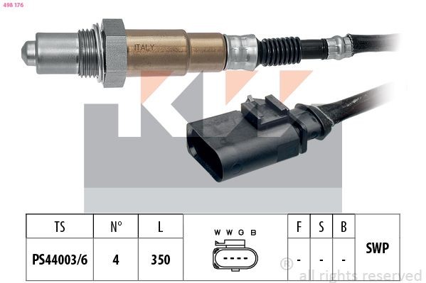 KW 498 176: Lambdasond Made in Italy - OE Equivalent