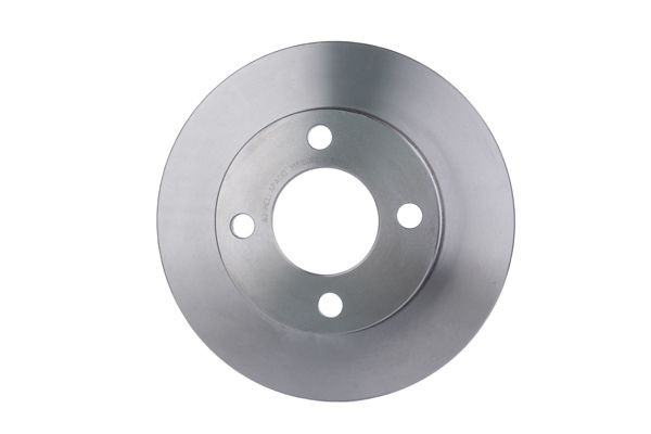 HELLA 8DD 355 100-621: Disco de freno Ø: 245mm, macizo, Ø: 245mm, sin buje de rueda, sin cojinete rueda, sin perno de sujeción de rueda