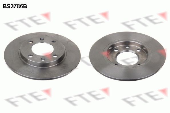 FTE BS3786B: Disco de freno Ø: 247mm, macizo, Ø: 247mm, revestido